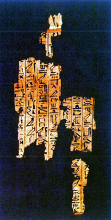 5.	Un papiro geroglifico della Collezione del Museo: PUL inv. H 1.