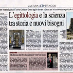 «Nuovo Quotidiano di Puglia, 5 giugno 2018, N. De Paulis: «L'Egittologia e la scienza tra storia e nuovi bisogni», articolo